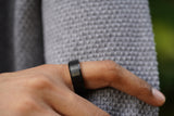 Matte Black Ring - Men