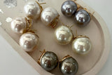 Oversized Pearl Earrings