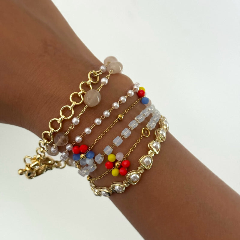 Floral Fantasy Wrap bracelet