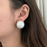 Oversized Pearl Earrings