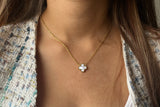 White Clover Necklace