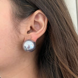 Oversized Pearl Earrings