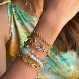 Wanderlust Pearl Wrap Bracelet