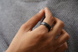 Ceramic Matte Ring - Men