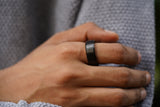 Matte Black Ring - Men