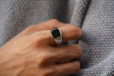 Men Onyx Stone Ring