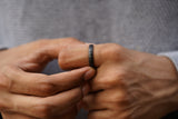 Ceramic Matte Ring - Men