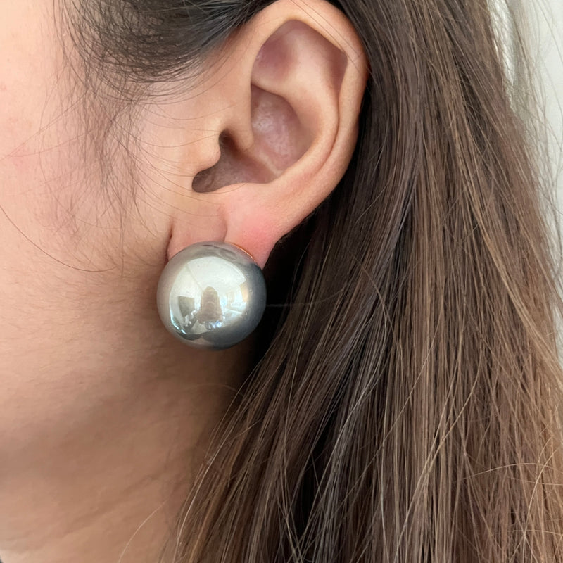 Oversized Pearl Earrings