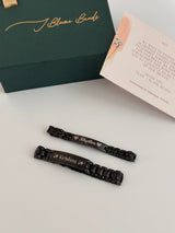 Personalised Name Link Chain Bracelet - Couple Set with gift box and note