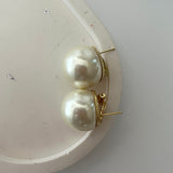 Oversized Pearl Earrings