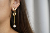 Pearled Pin Earrings