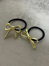 Set of 2 - French Retro & Bow Knot Hair Cuff