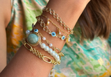 Wanderlust Pearl Wrap Bracelet