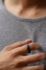 Ceramic Matte Ring - Men