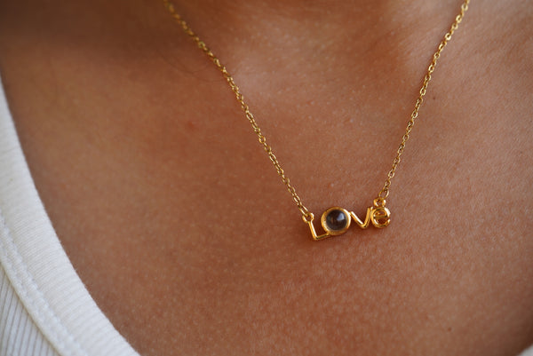 I love you necklace