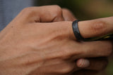 Ceramic Matte Ring - Men