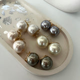 Oversized Pearl Earrings