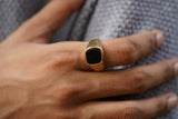 Men Onyx Stone Ring