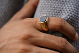 Men Onyx Stone Ring