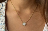 White Clover Necklace