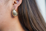 Molten Teardrop Earrings