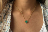 Green Clover Necklace