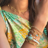 Wanderlust Pearl Wrap Bracelet