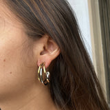 Dual Tone Trio Hoops