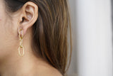 Paperclip Earrings