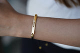 Slim Engraved Wrist Band