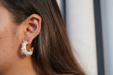 Cinderella Pearl Hoops