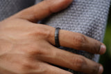 Ceramic Matte Ring - Men