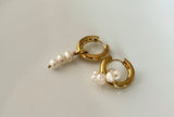 Mismatched Pearl Earrings