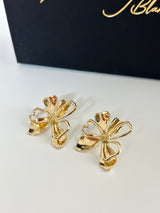 Blooming Flower Statement Studs