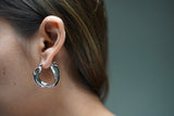 Asymmetric Hoop Earrings