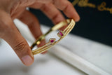 Dainty Ruby Cuff