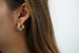 Dusty Enamel Hoops