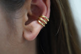 Triple Bar Ear Cuff