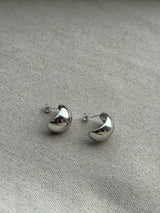 Dainty Half Moon Studs