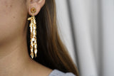 Gold Leaves Earrings