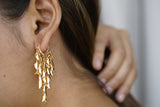 Gold Chandelier Earrings