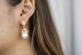 TearDrop Pearl Earrings