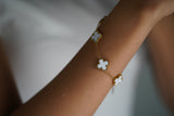 Dainty Clover Leaf Bracelet