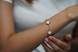 Dainty Clover Leaf Bracelet