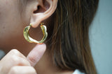 Asymmetric Hoop Earrings