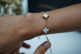 Dainty Clover Leaf Bracelet