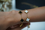 Dainty Clover Leaf Bracelet