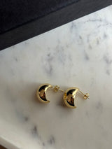 Dainty Half Moon Studs