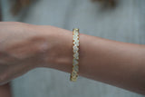 Studded Half Heart Cuff