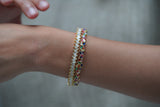 Multi-colour Double Link Cuff